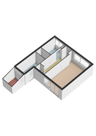 Floorplan - Klootsemastraat 47, 7009 CE Doetinchem